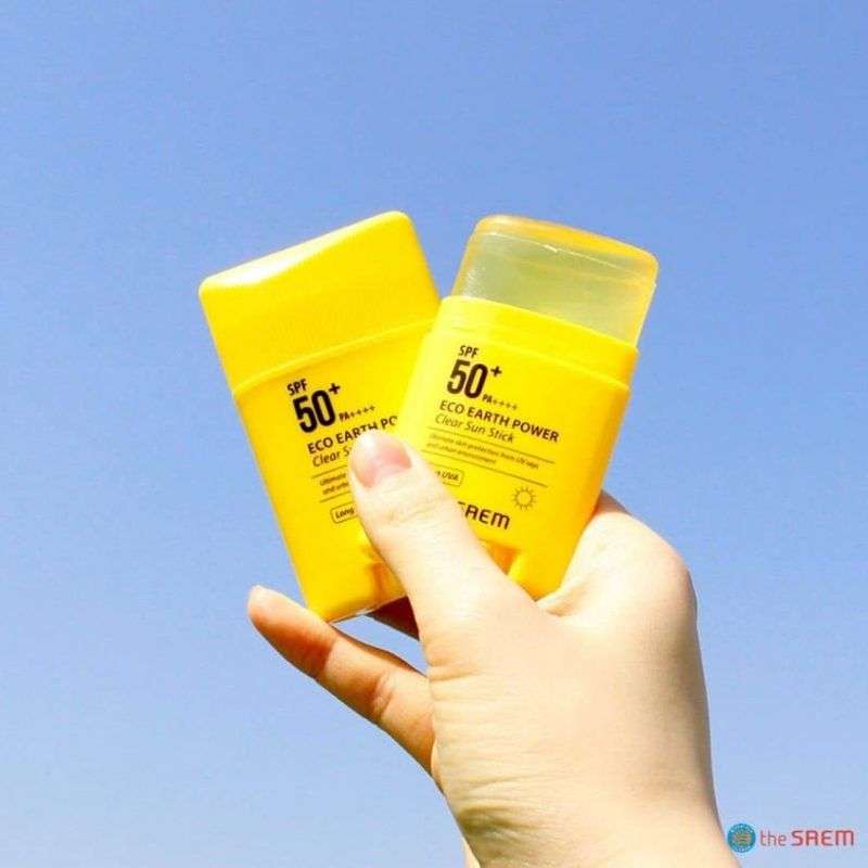 Protector Solar en Barra • Eco Earth Clear Sun Stick