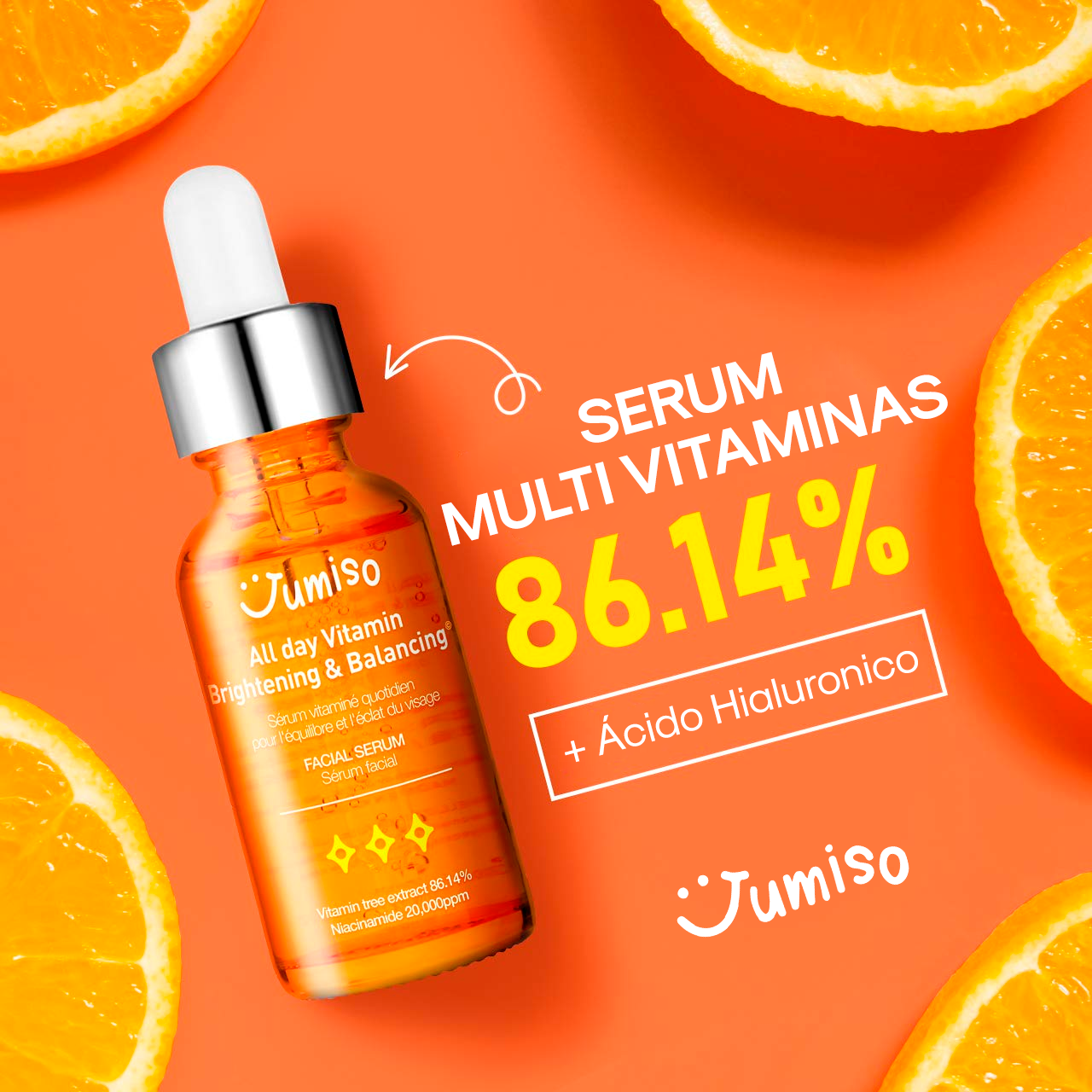 Serum vitamina C acido hialuronico
