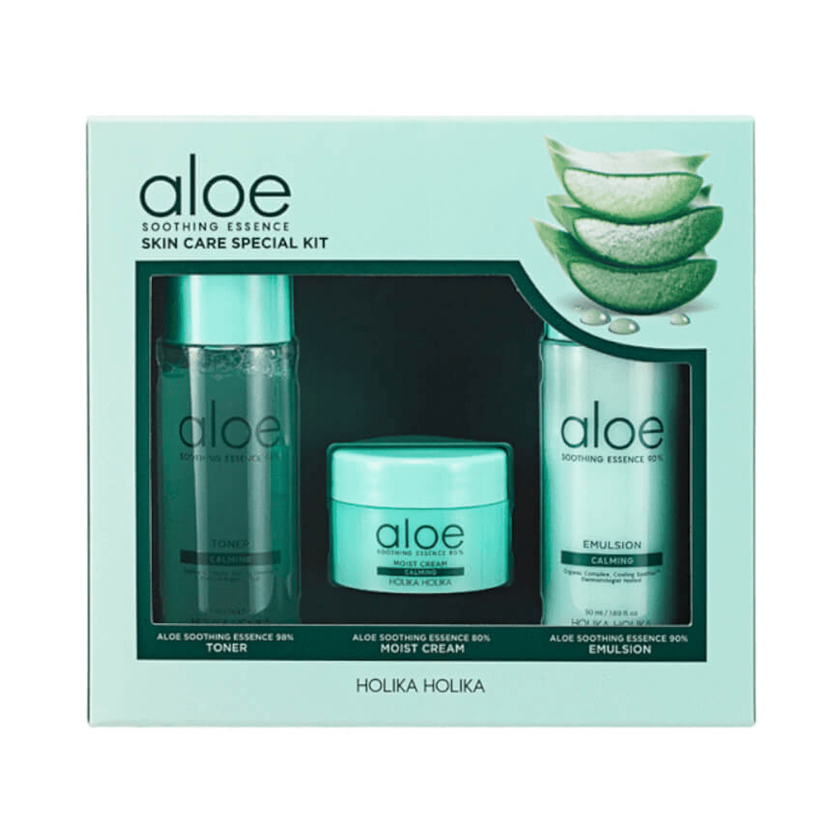 Soothing Essence Skin Care Special Kit – Set Aloe Vera