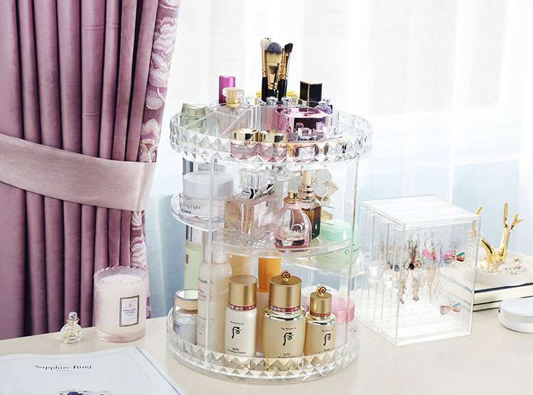Organizador de Maquillaje Giratorio