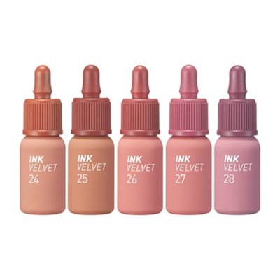 Tinta Labial Peripera • INK VELVET Nude Brew Collection