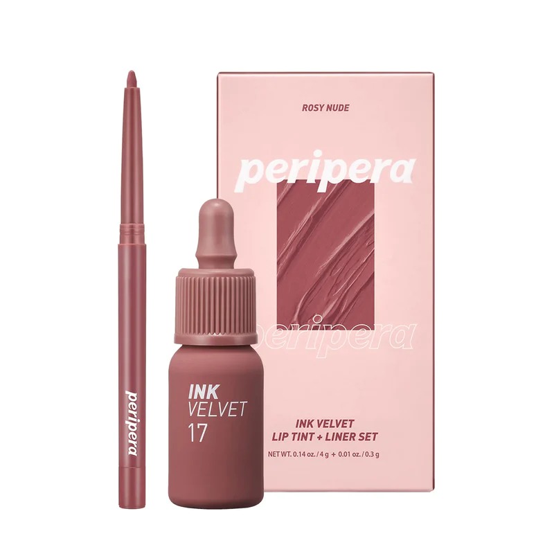 Ink Velvet + Lip Liner Set • Tinta y Delineador de Labios